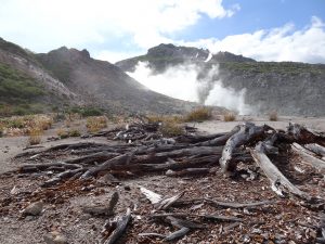 ひぐま大学修学旅行2018_6_硫黄山